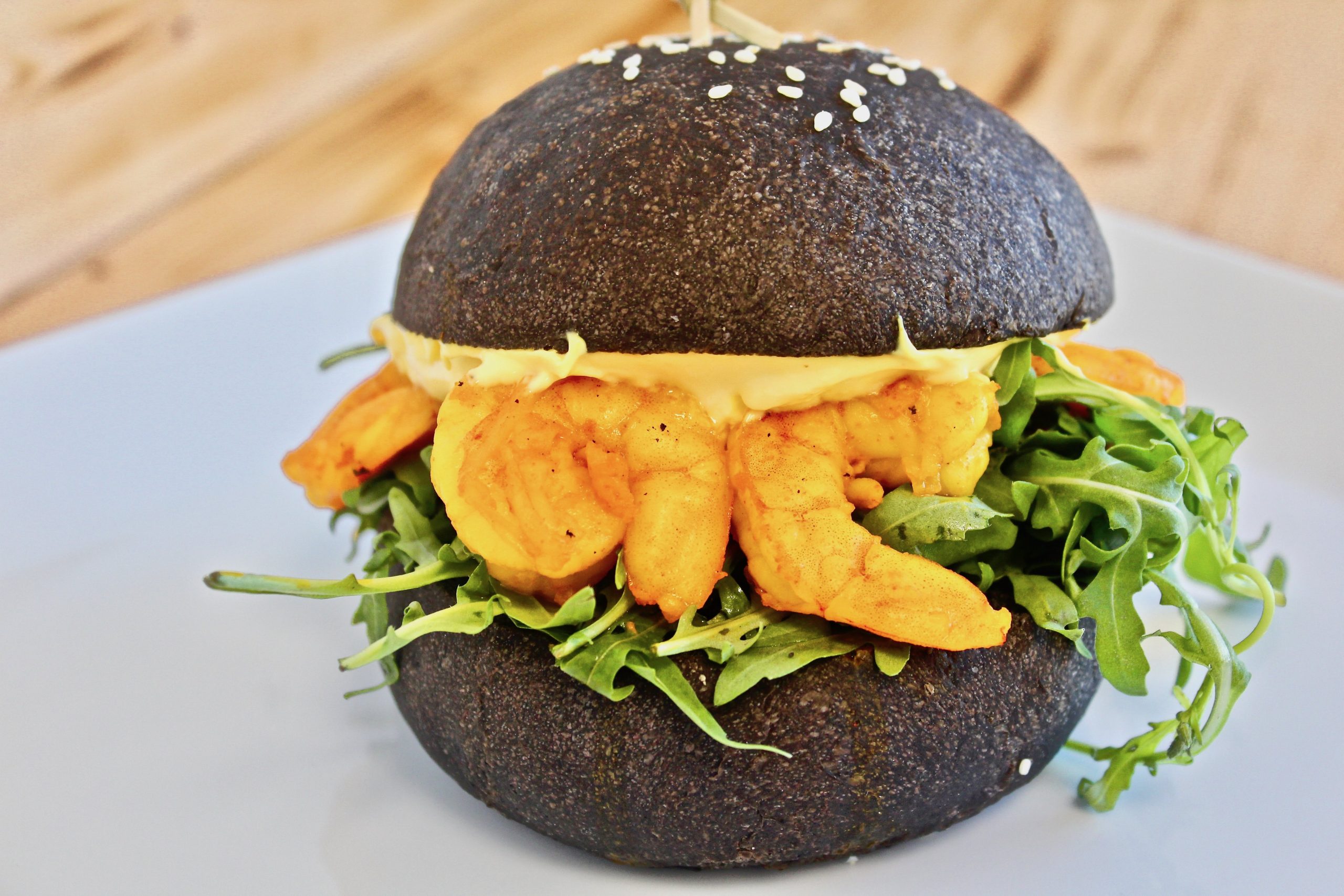 black burger